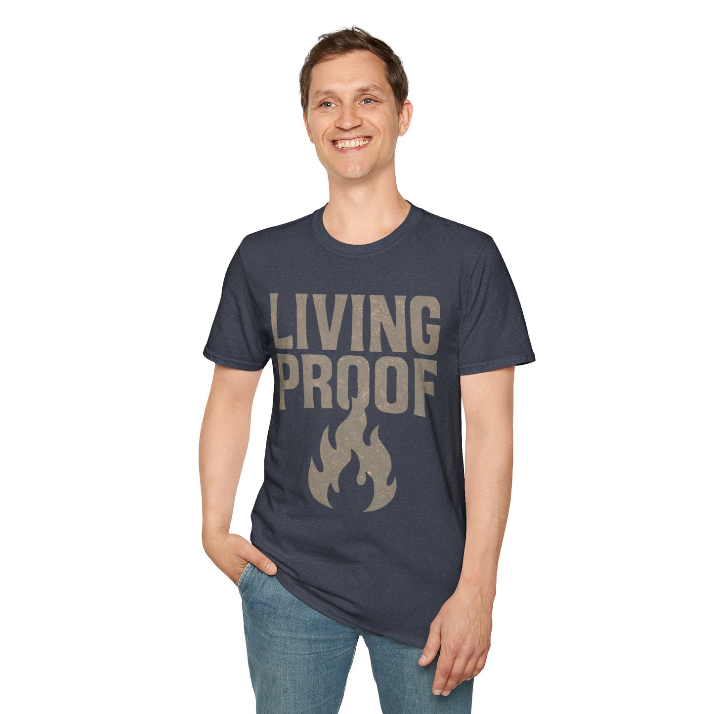 Living Proof – Vintage Graphic Tee (Men’s Crew)