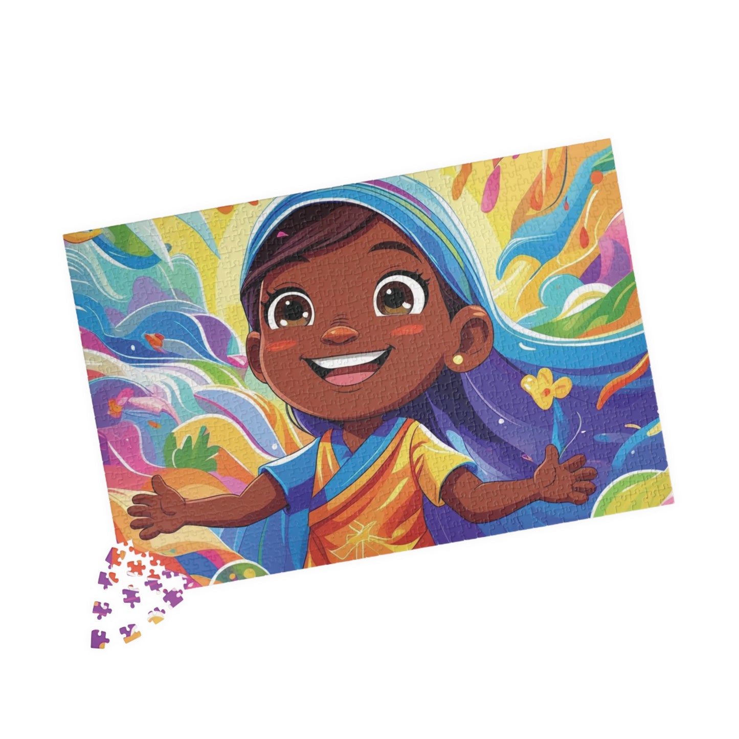 "Joyful Light: Radiant Faith Puzzle"