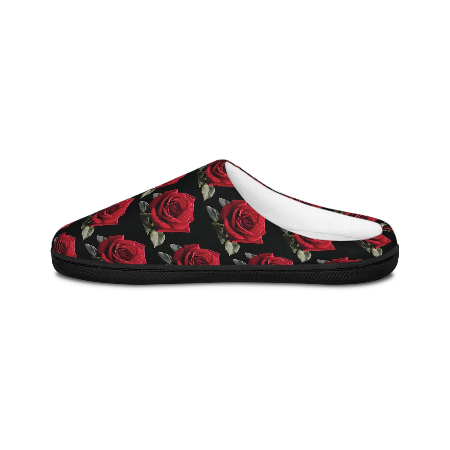 Scattered in Grace — Rose Print Slippers