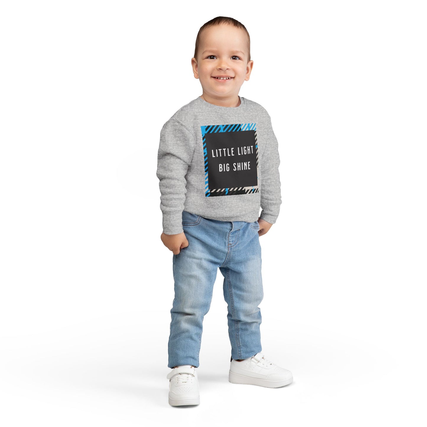 “Little Light, Big Shine” Luxe Kids Sweatshirt