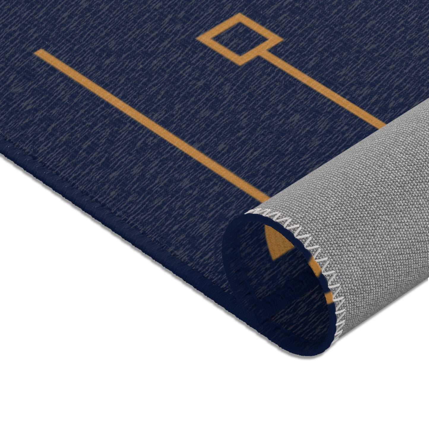Midnight Luxe: Divine Order Border Rug