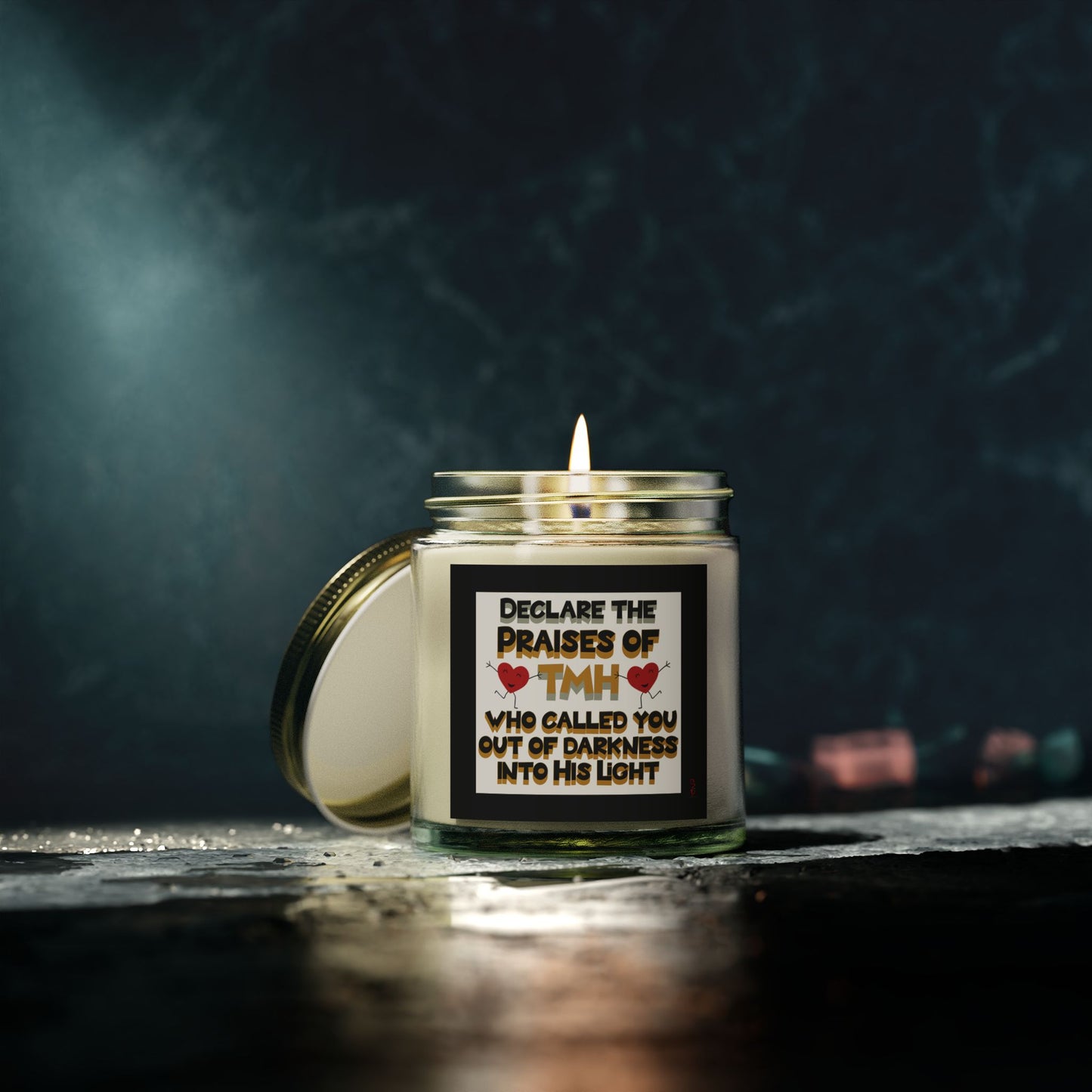 Into His Light – Scripture-Inspired Scented Candle