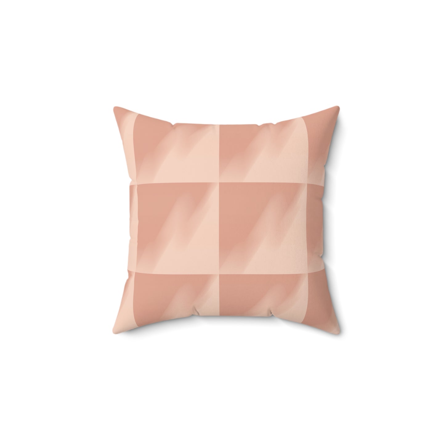 “Whispers of Clay | Checkered Throw Pillow”