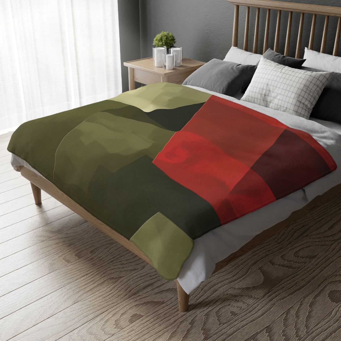 Urban Warrior – Faith-Fueled Fleece Throw Blanket