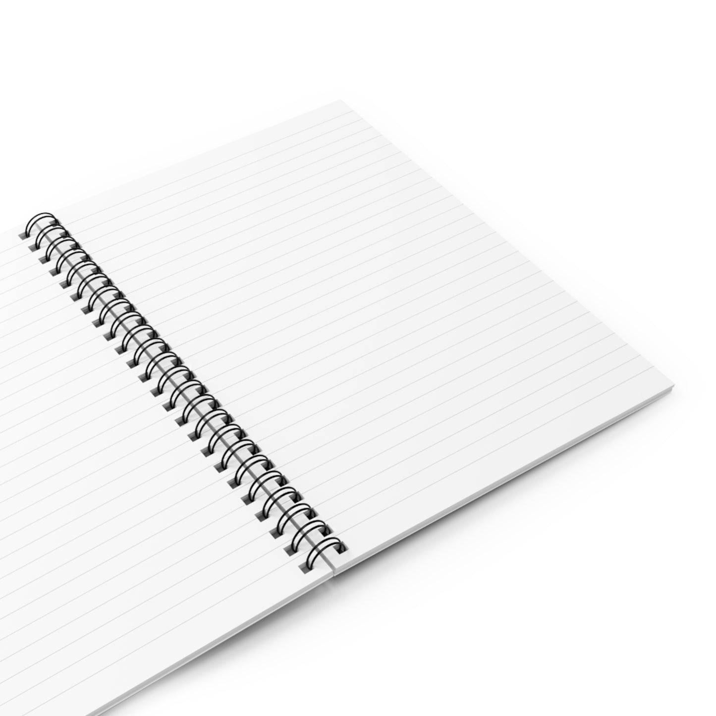Faith in Every Line – Purple Heart Spiral Notebook