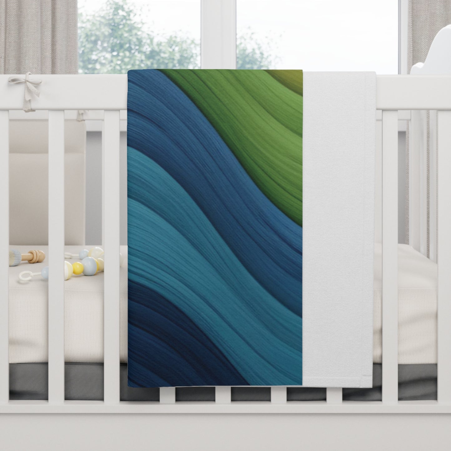 Sea of Comfort Baby Blanket – Ocean Waves Edition