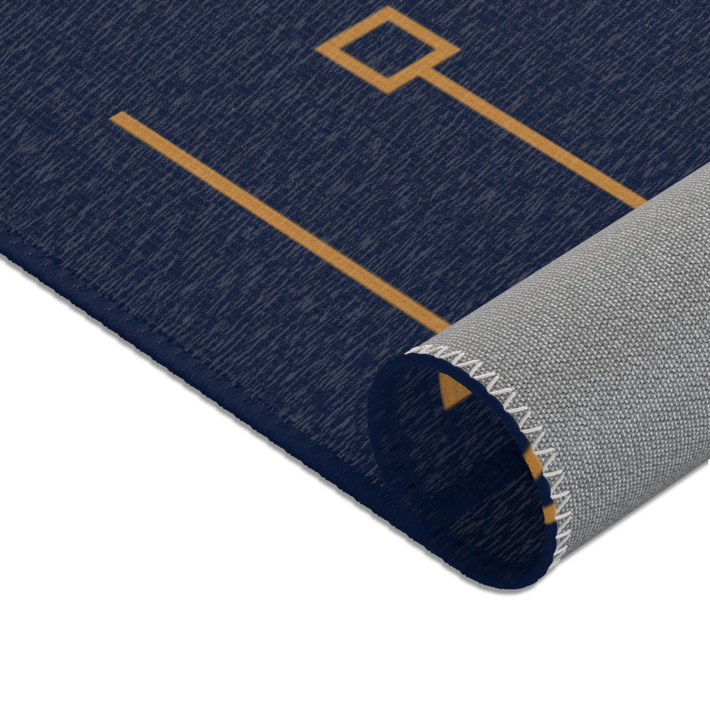 Midnight Luxe: Divine Order Border Rug