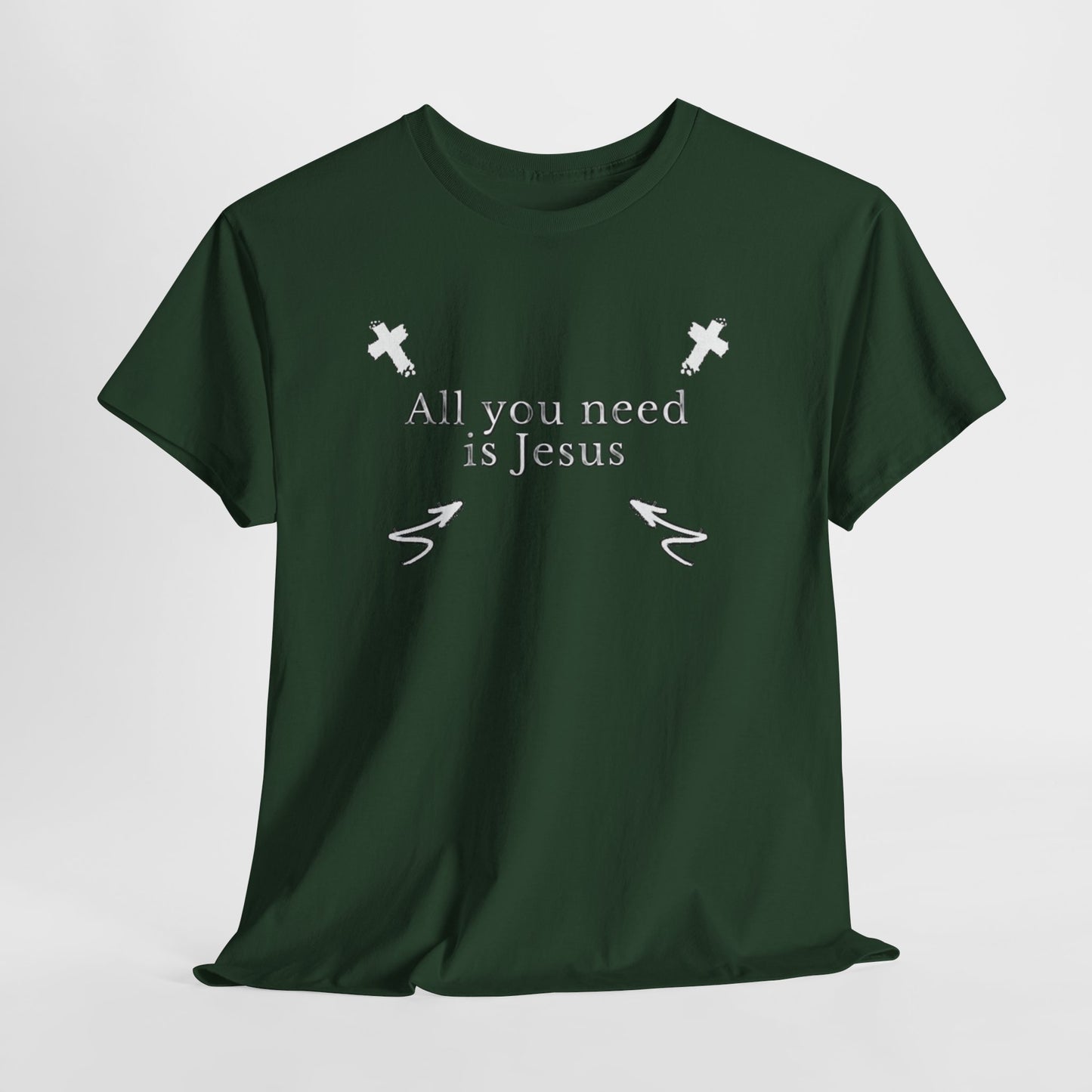 All You Need Is Jesus Tee – Simple. True. Eternal.