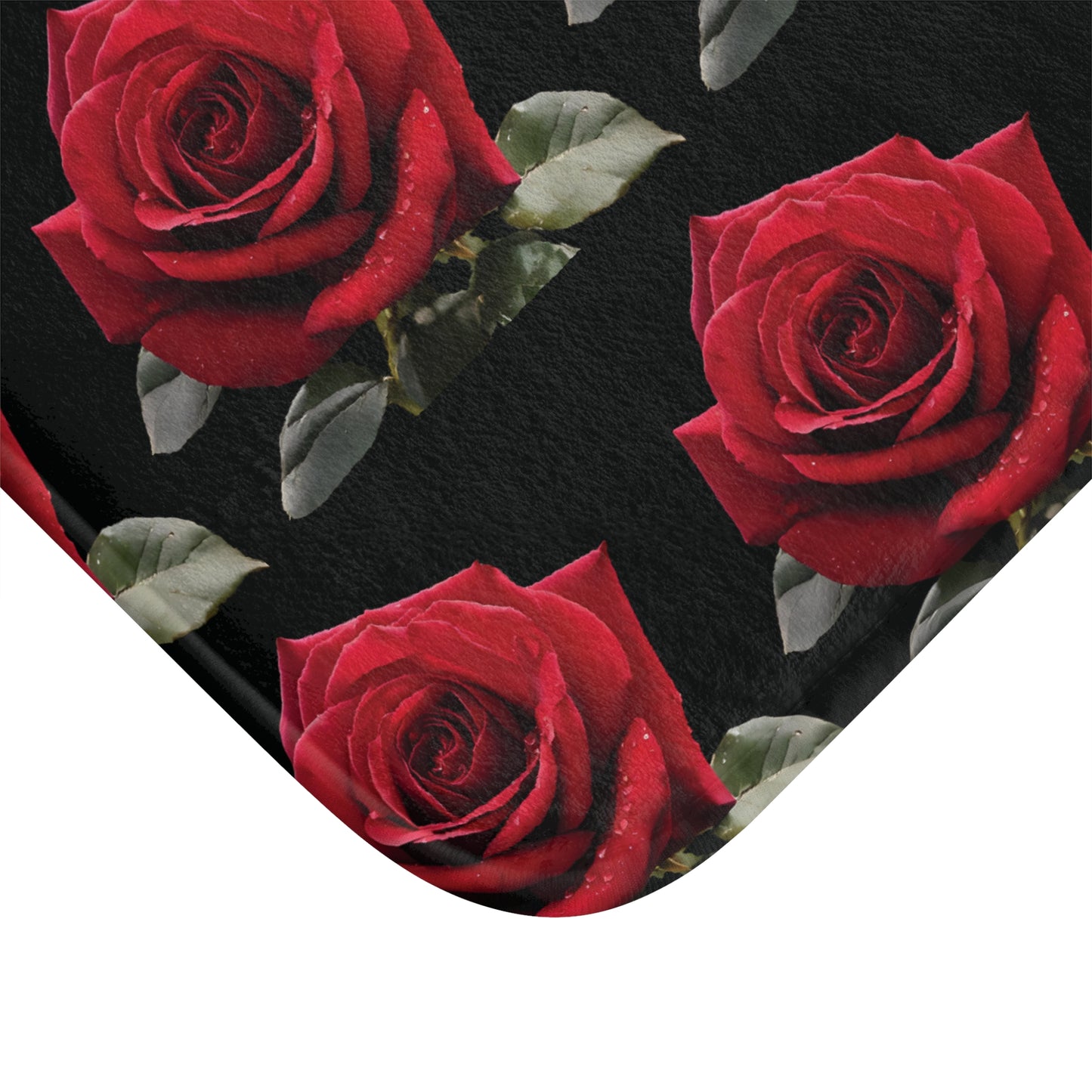 Scattered Roses Bath Mat