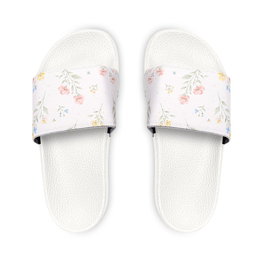 Bud Scatter Girls Slides | Golden Unfurling