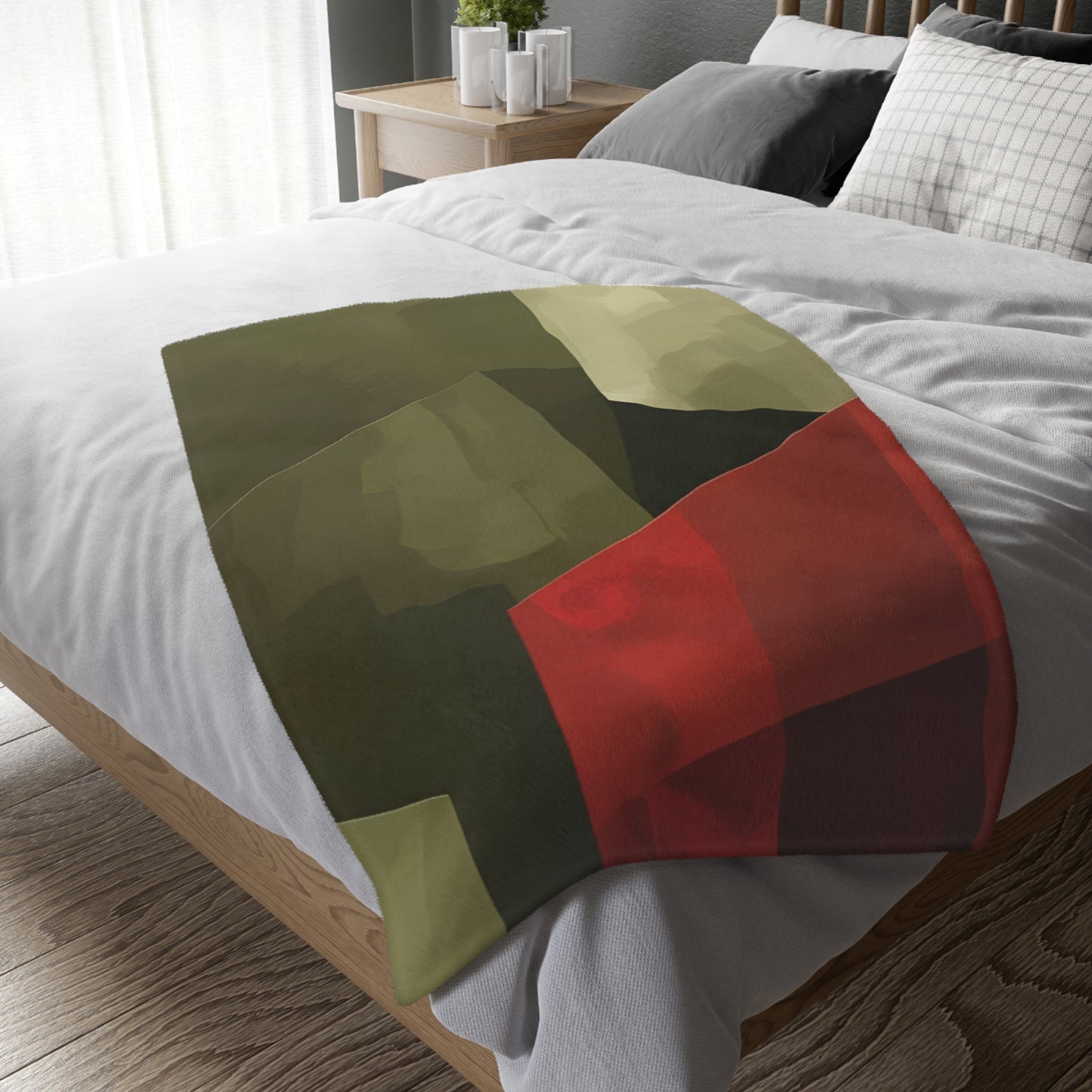 Urban Warrior – Faith-Fueled Fleece Throw Blanket