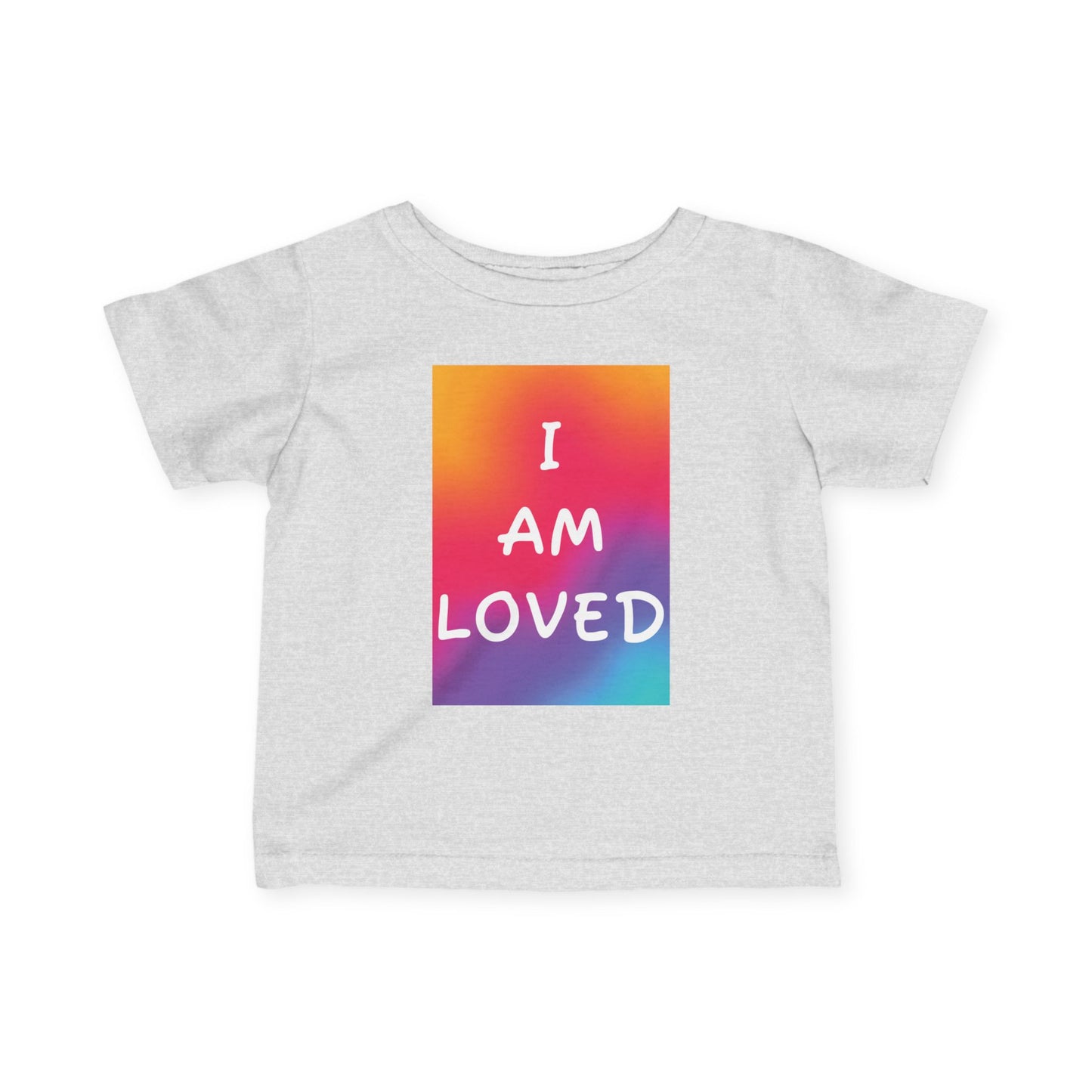 "I Am Loved" Baby Tee – Agape Affirmation