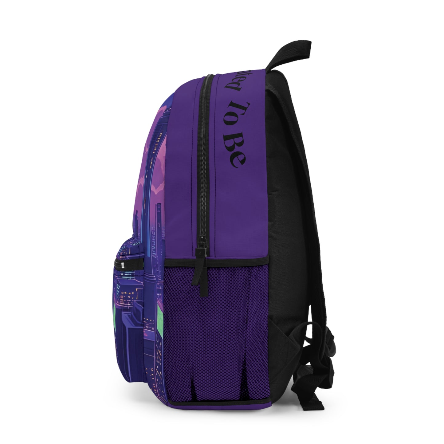 "City of Light" Backpack - Futuristic Anime Cityscape Design