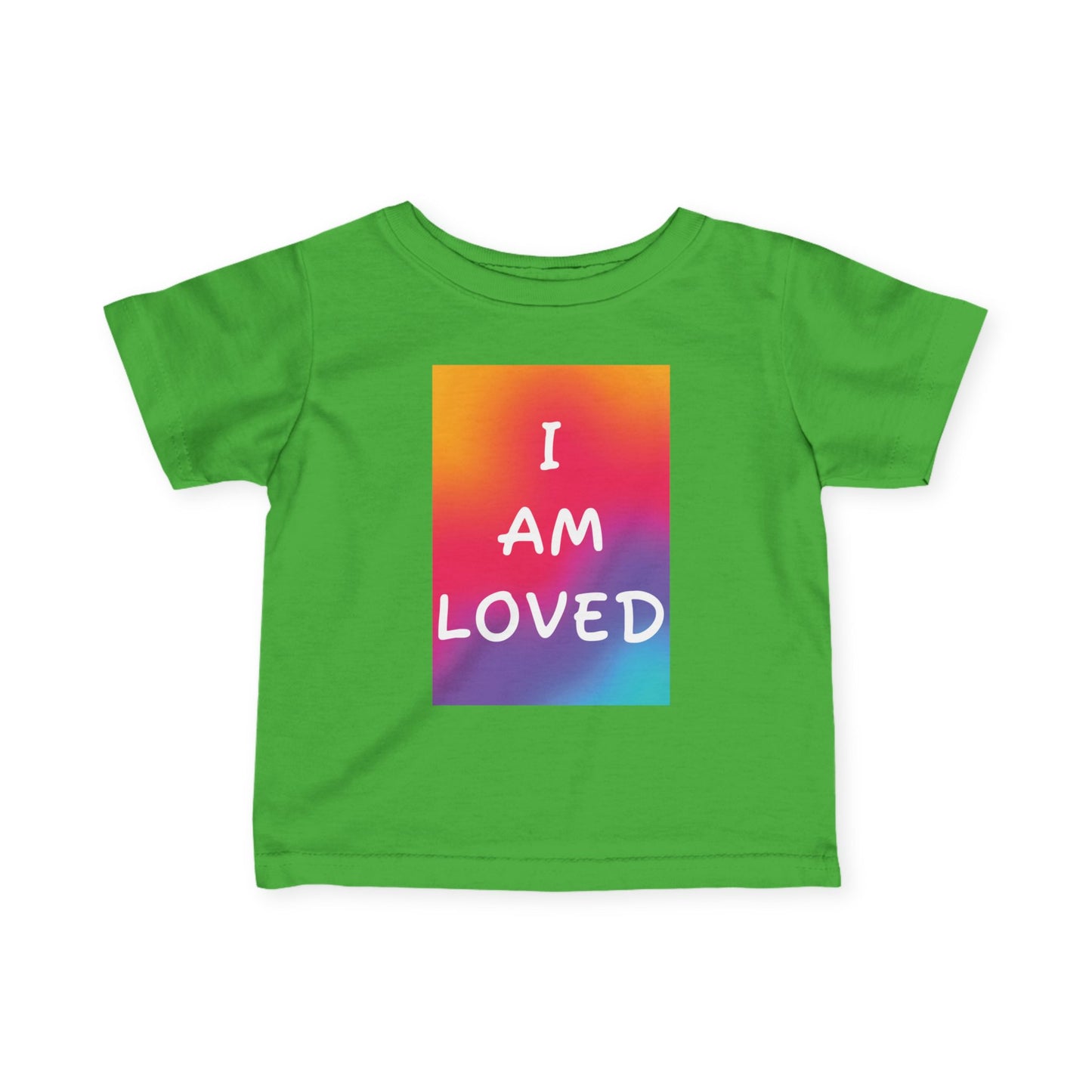 "I Am Loved" Baby Tee – Agape Affirmation