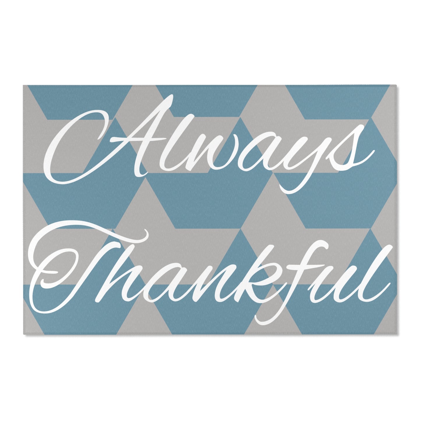 Always Thankful – Inspirational Area Rug