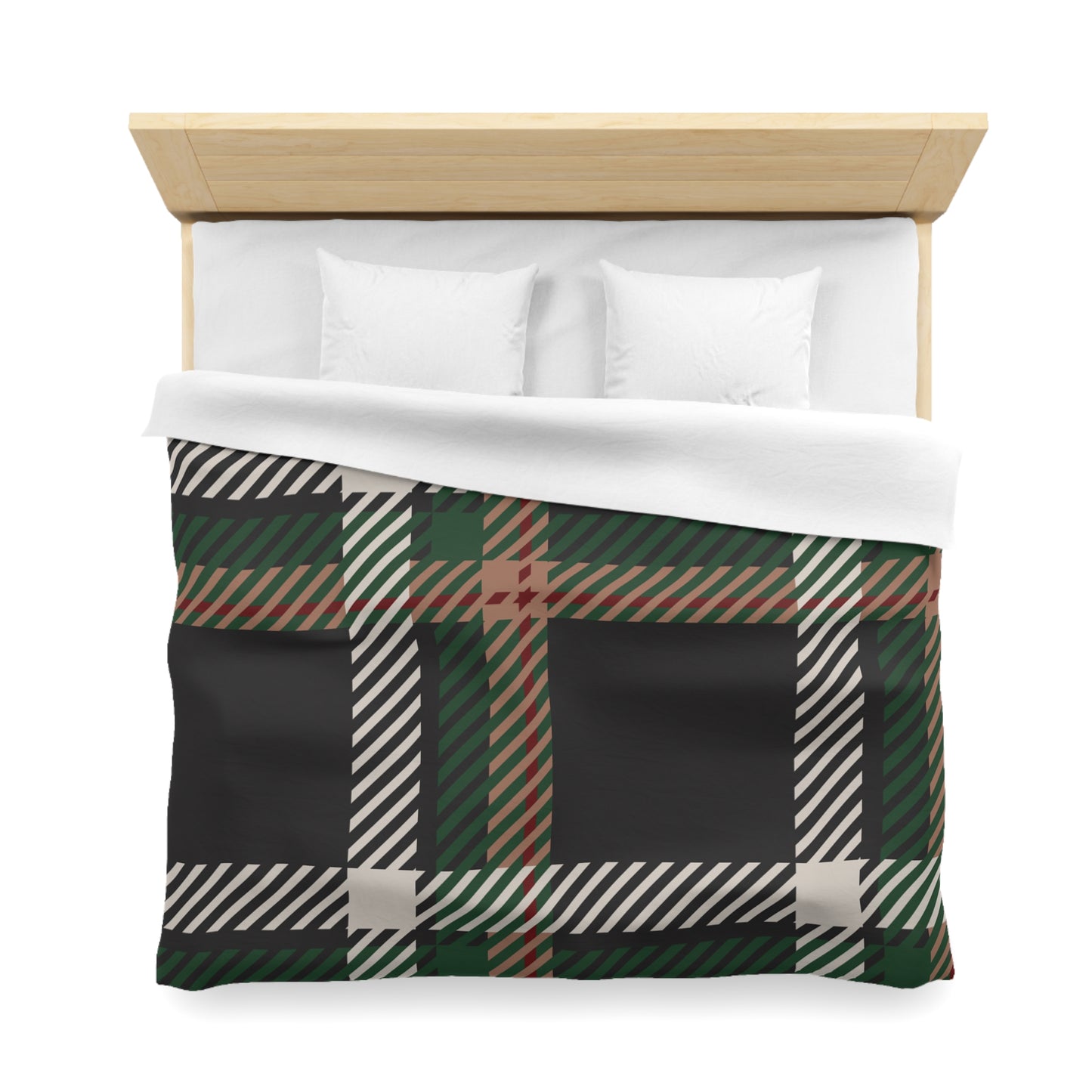 Faithful Tartan | Duvet Cover (Cream or White Underside)