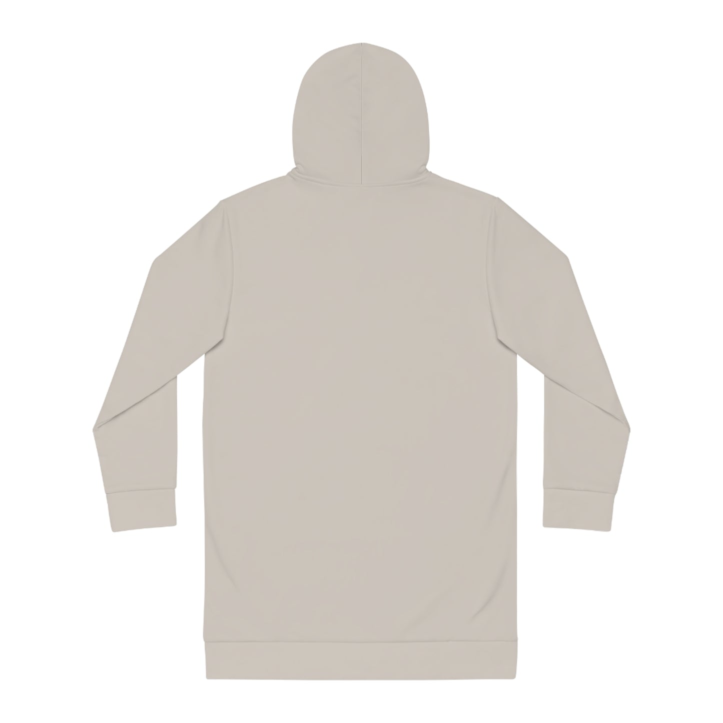 Whispers of Winter Solid Hoodie Dress – Stone Beige