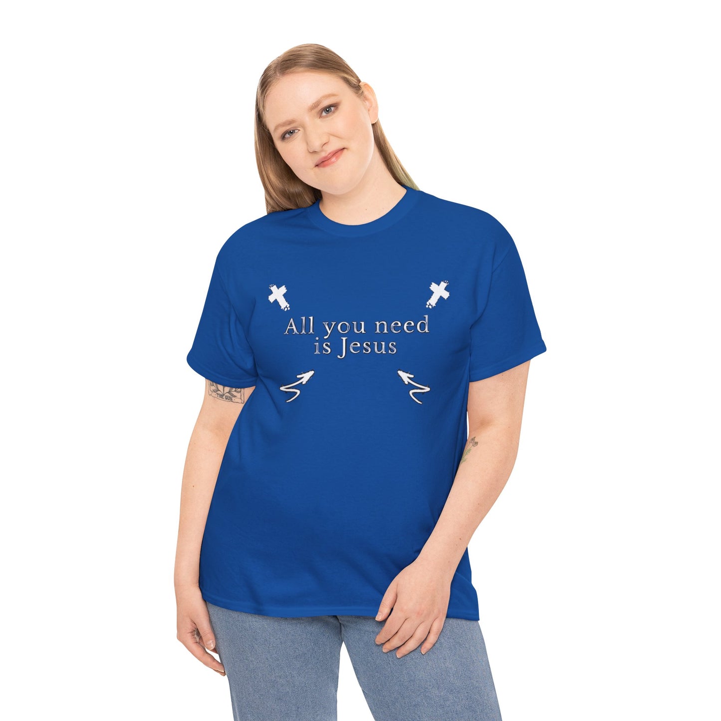 All You Need Is Jesus Tee – Simple. True. Eternal.