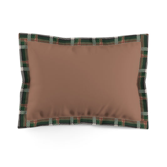 Faithful Tartan Pillow Sham (Mocha) – Hearth of Heritage