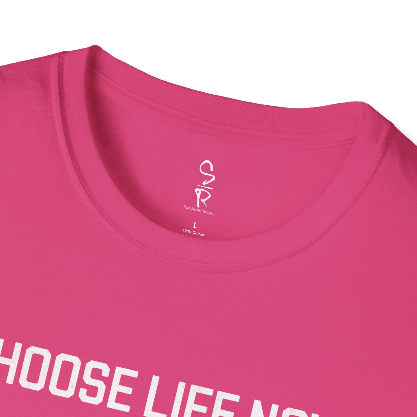 Choose Life Now Tee – Don’t Wait Too Late