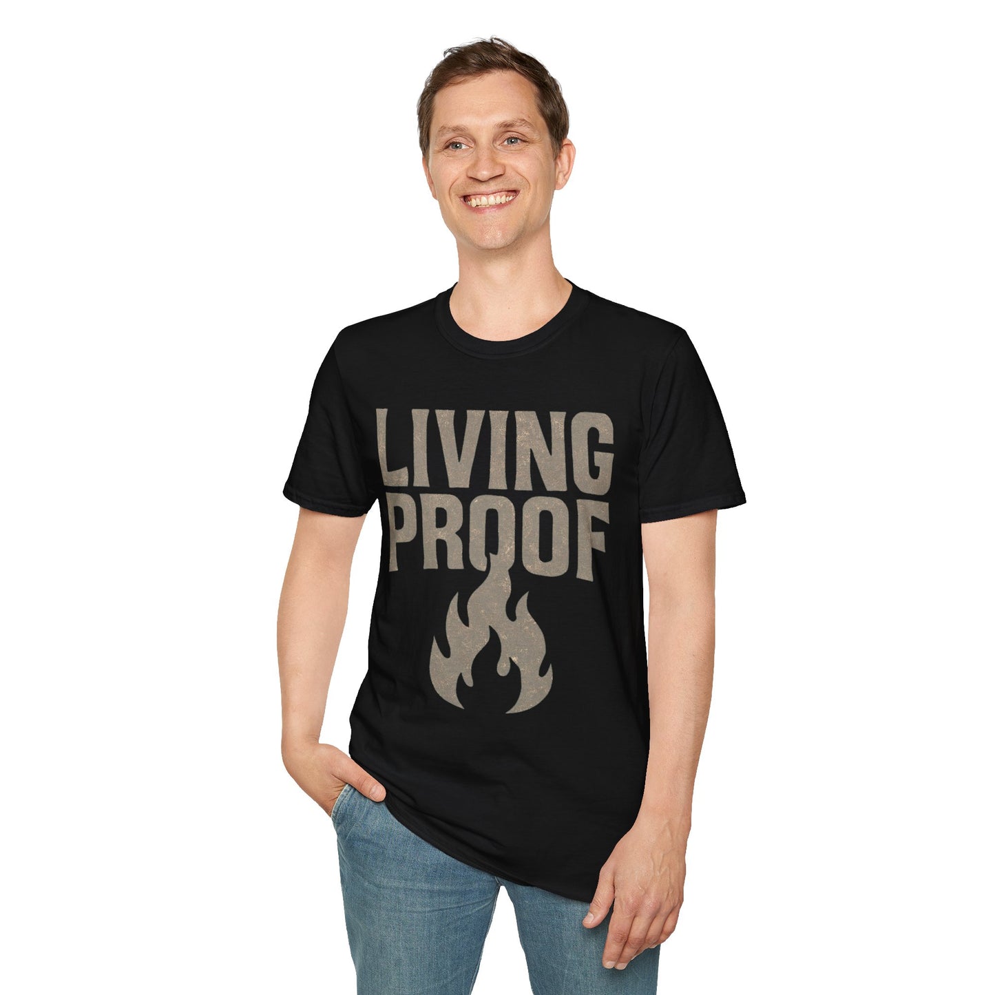 Living Proof – Vintage Graphic Tee (Men’s Crew)
