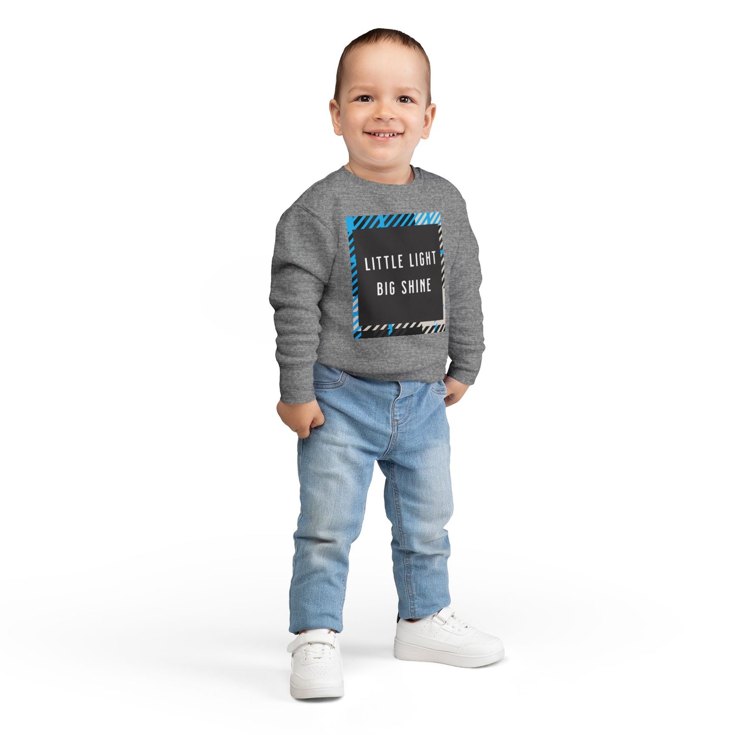 “Little Light, Big Shine” Luxe Kids Sweatshirt