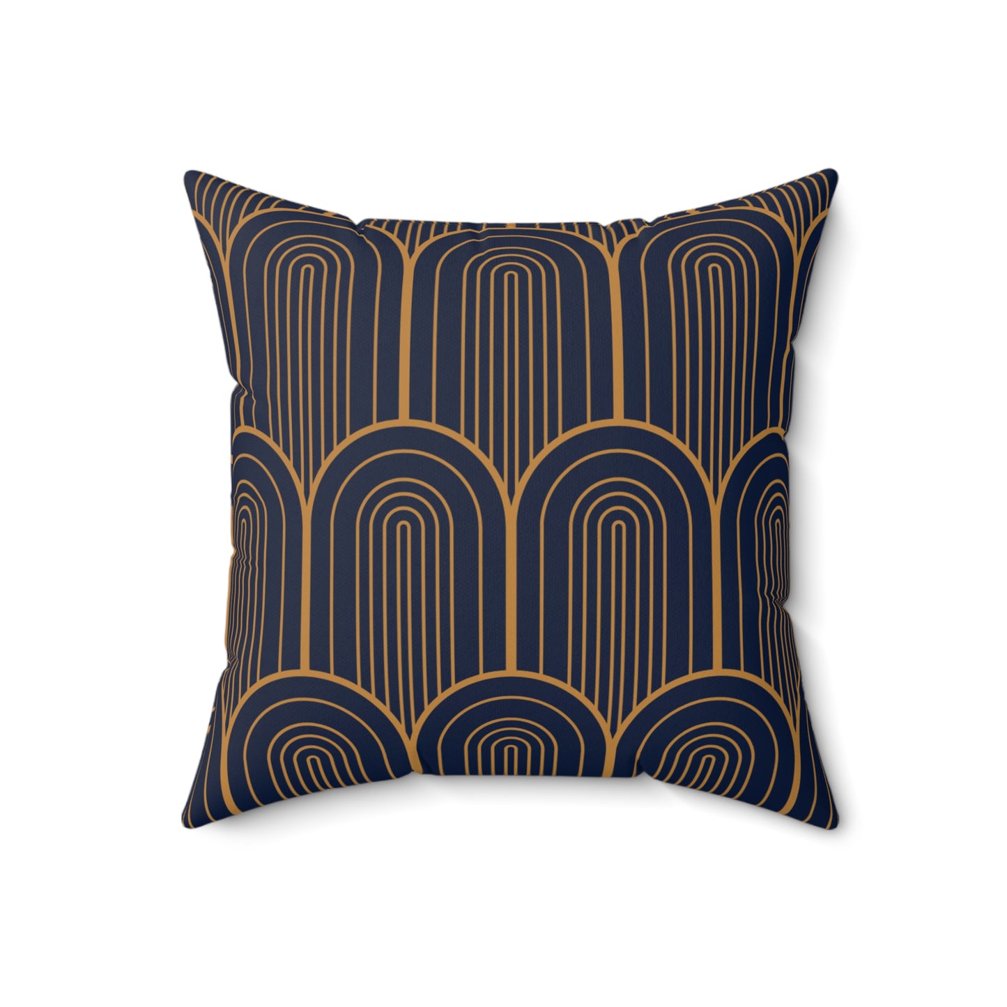 Midnight Luxe Archways Throw Pillow