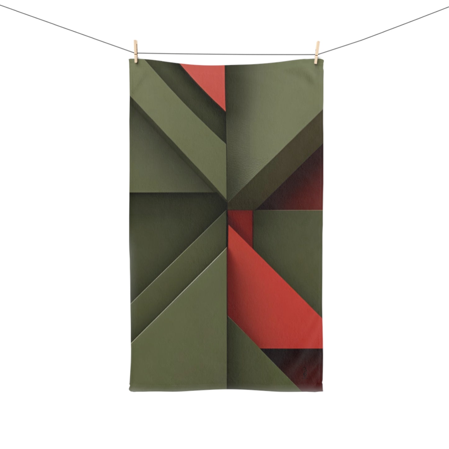 Urban Warrior Hand Towel – Bold in Every Detail
