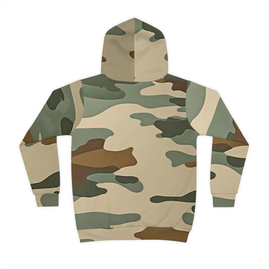 Faithful Fighter – Unisex Camo Hoodie