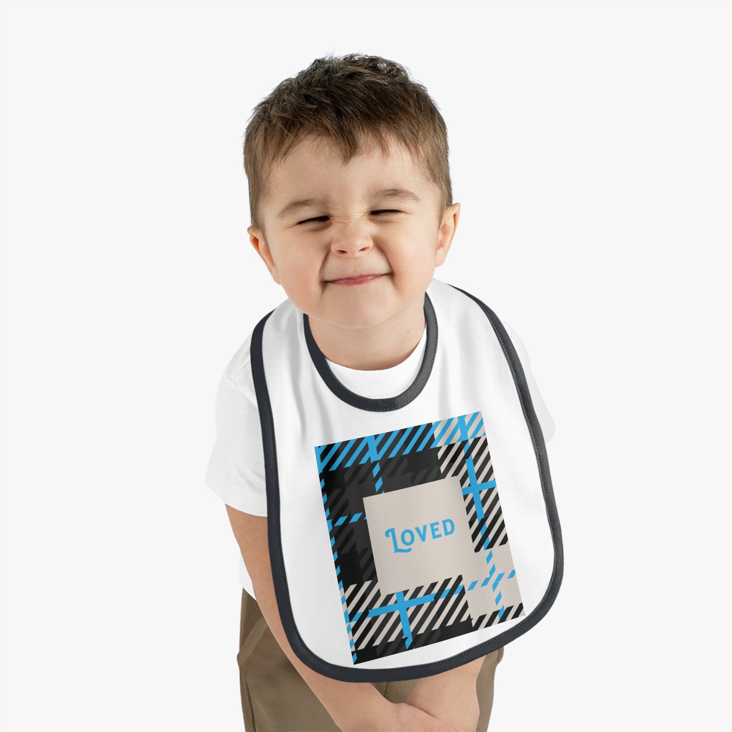 “Loved Beyond Measure” Luxe Baby Bib