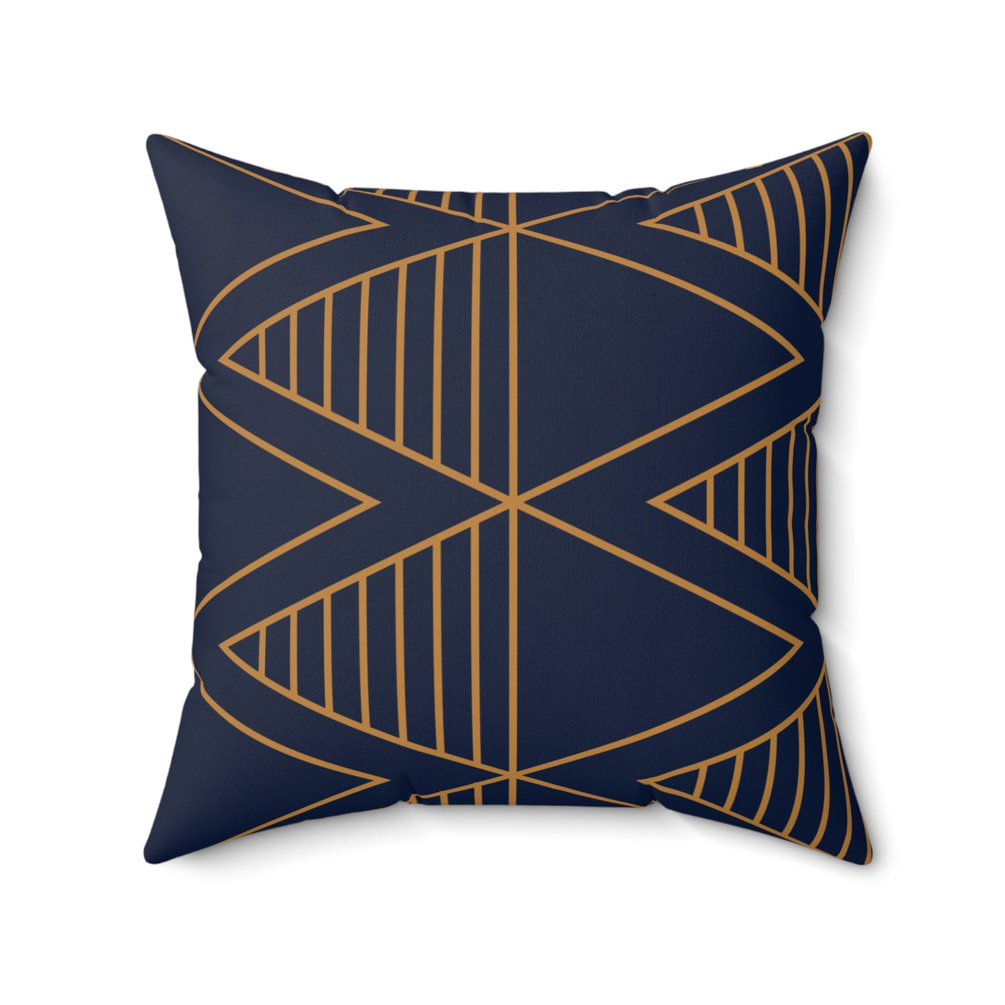 Midnight Luxe X-Line Throw Pillow