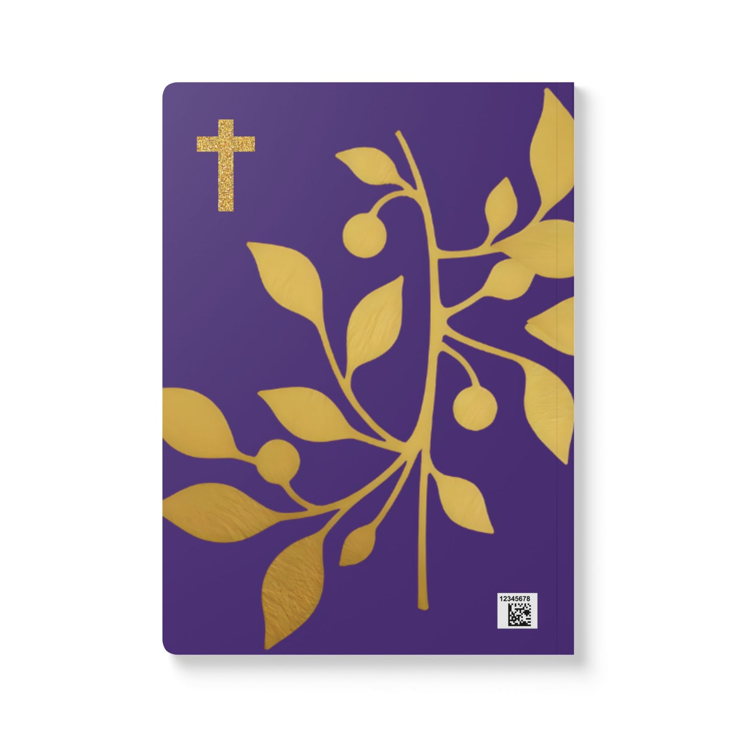 The Vine & The Branches – John 15:5 Journal (Purple & Gold)