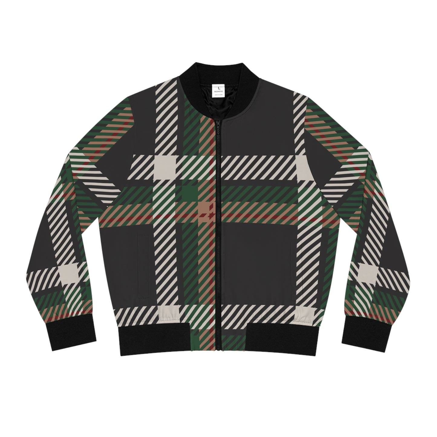 Faithful Tartan Bomber Jacket – Women's Edition