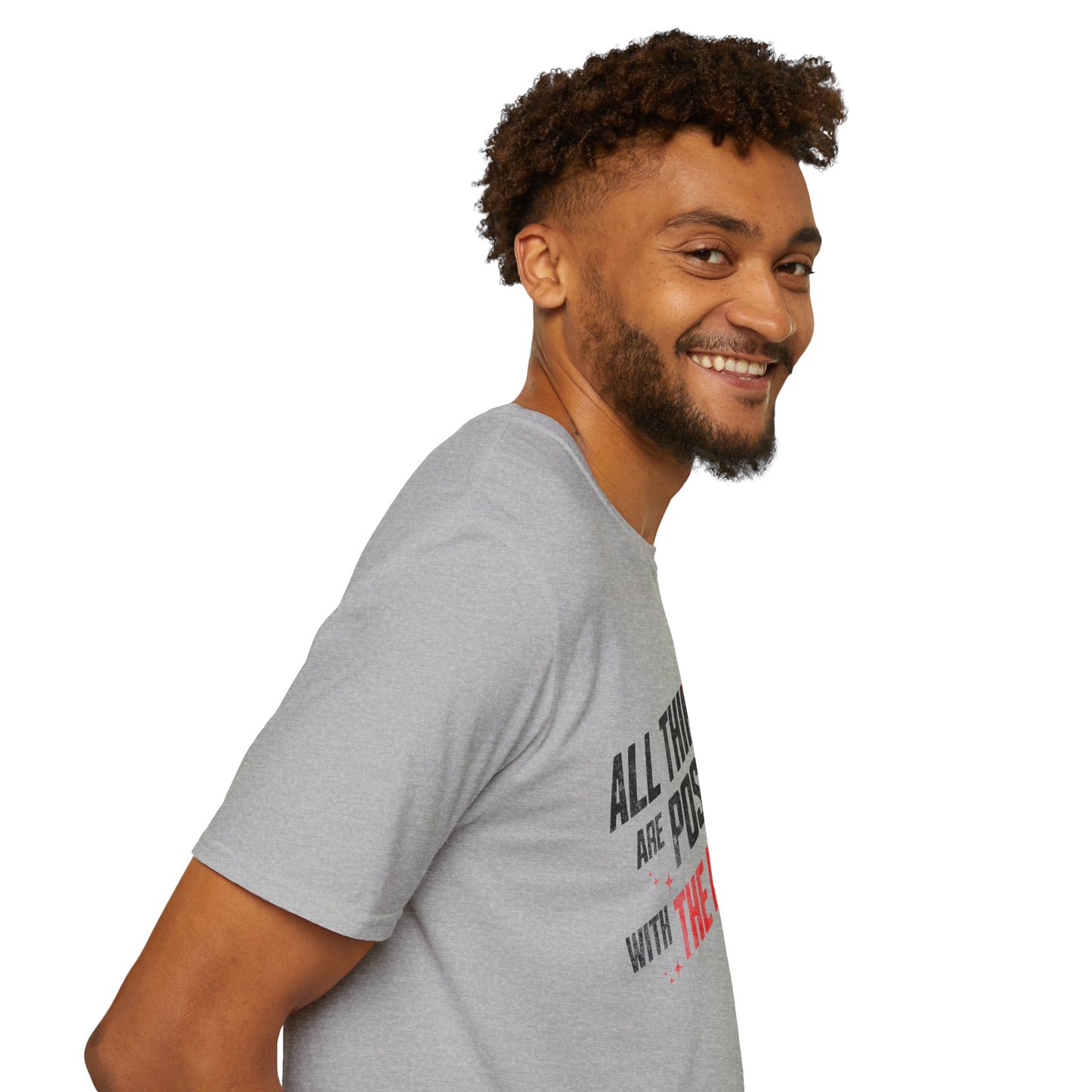 All Things Possible Tee – Powered by the Most High