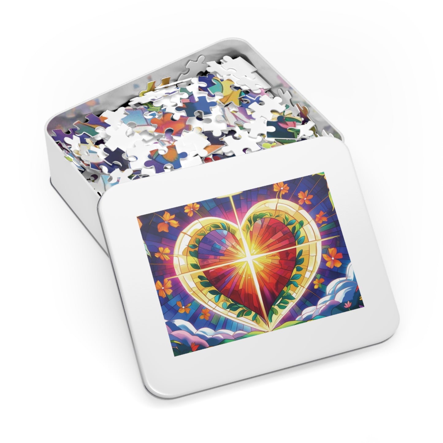 "Heaven’s Heart: Light of Love Puzzle"