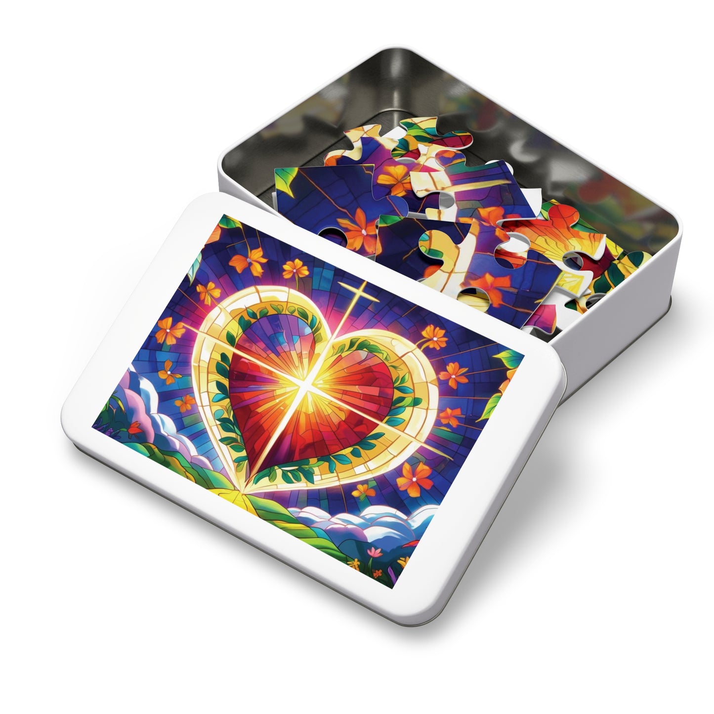 "Heaven’s Heart: Light of Love Puzzle"