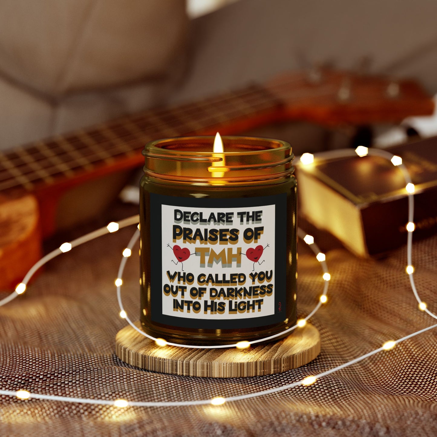Into His Light – Scripture-Inspired Scented Candle