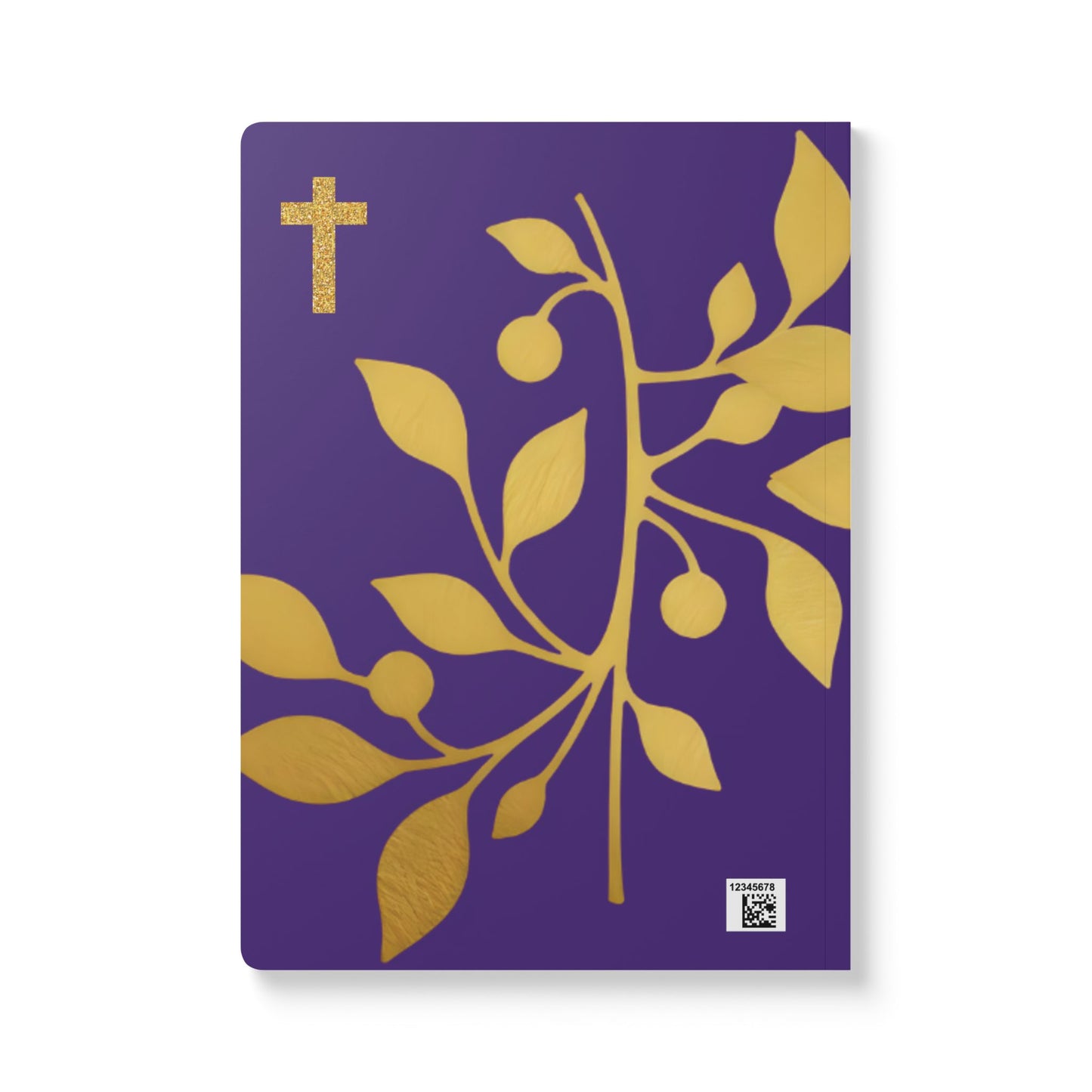 The Vine & The Branches – John 15:5 Journal (Purple & Gold)