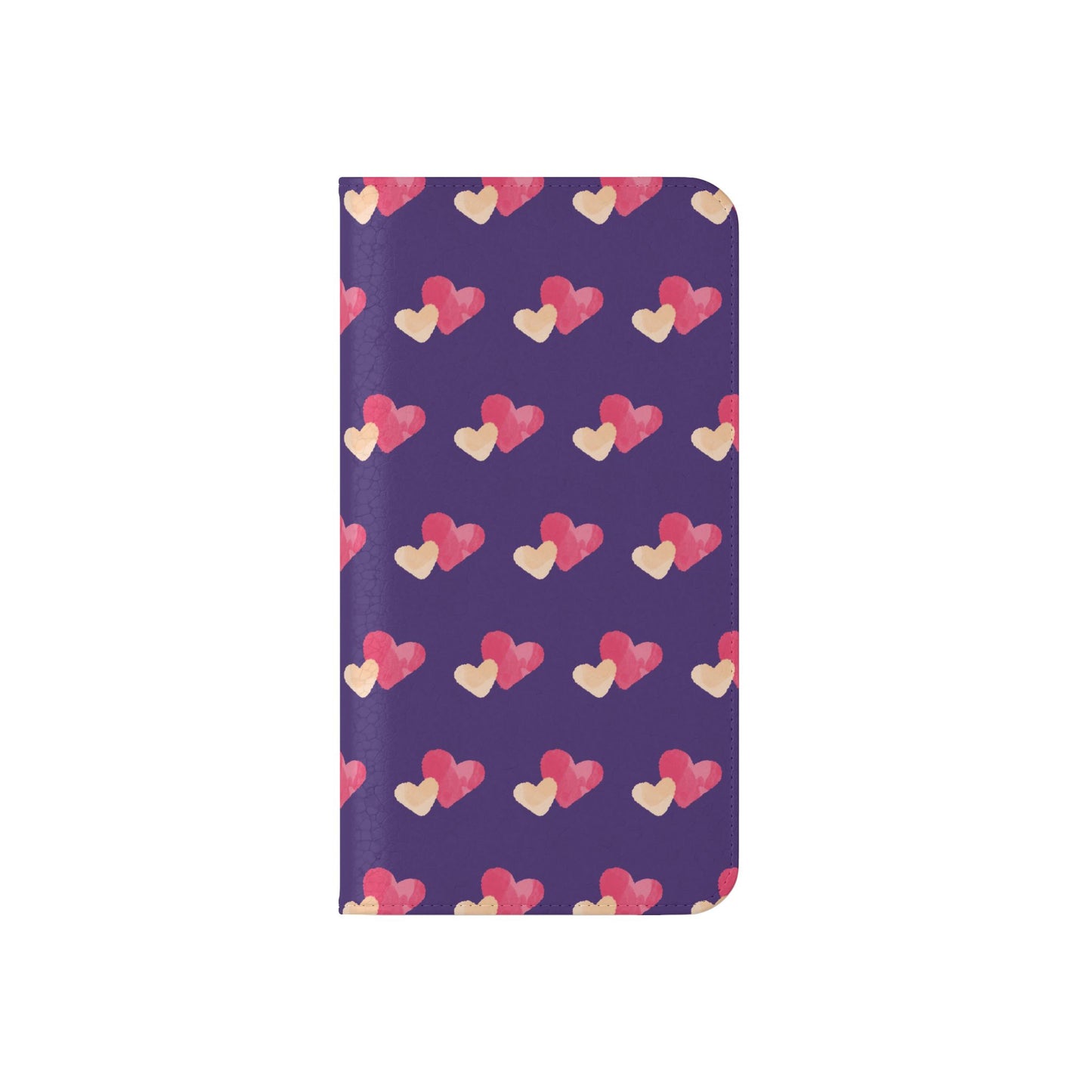 "Faith-Filled Hearts | Flip Phone Case – Purple"