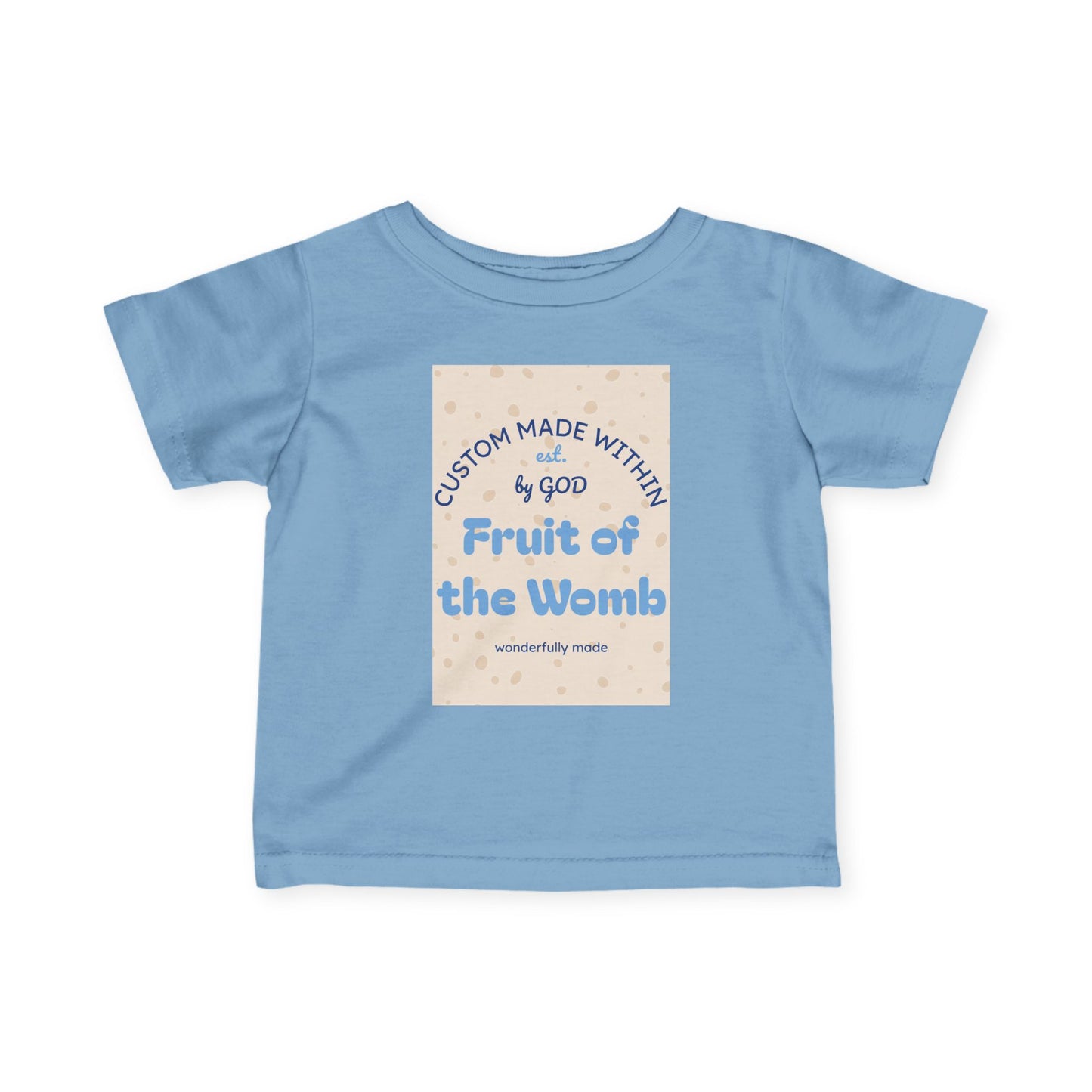 Fruit of the Womb Baby Tee – Sandstone Sprinkle