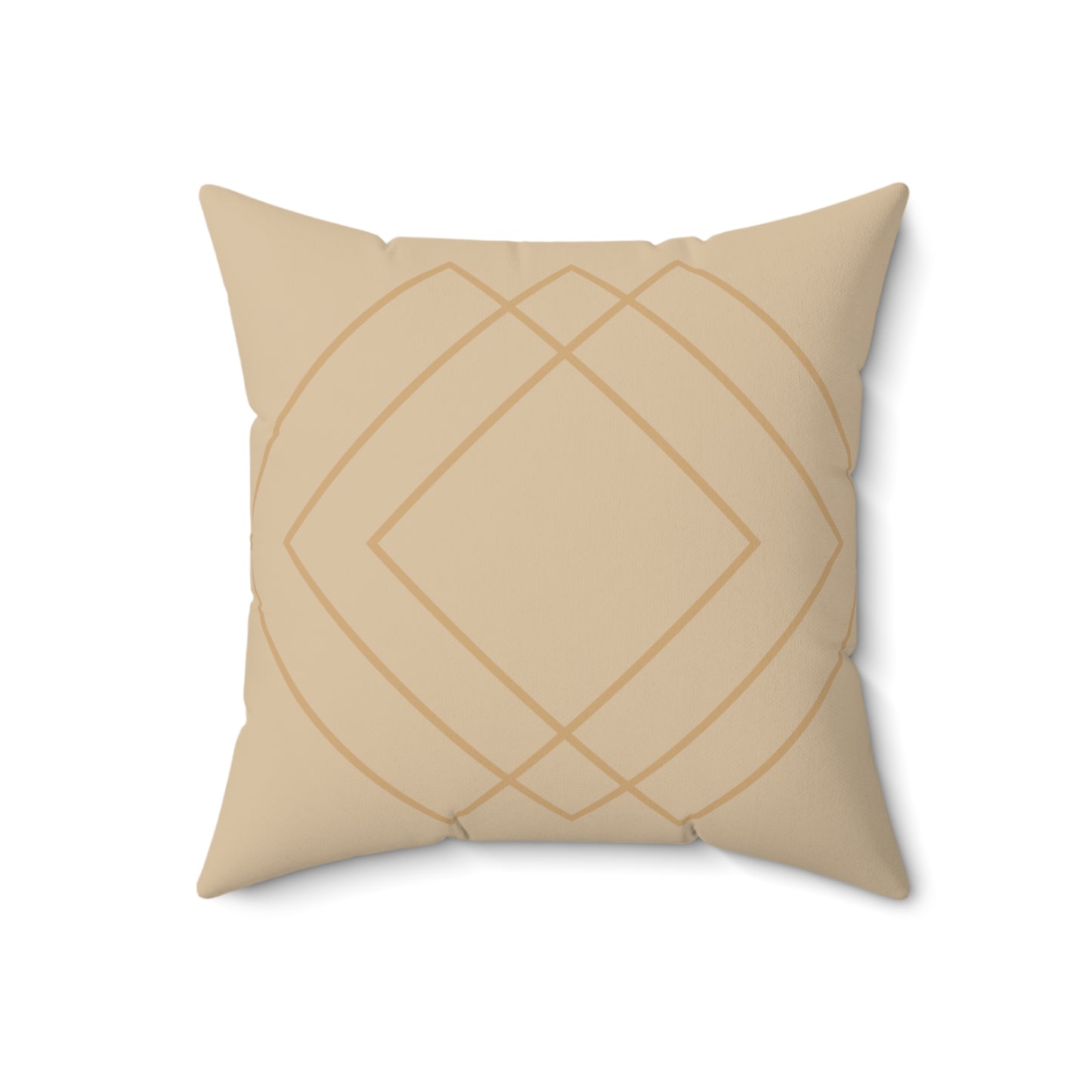 Natural Deco: Diamond Flow Throw Pillow