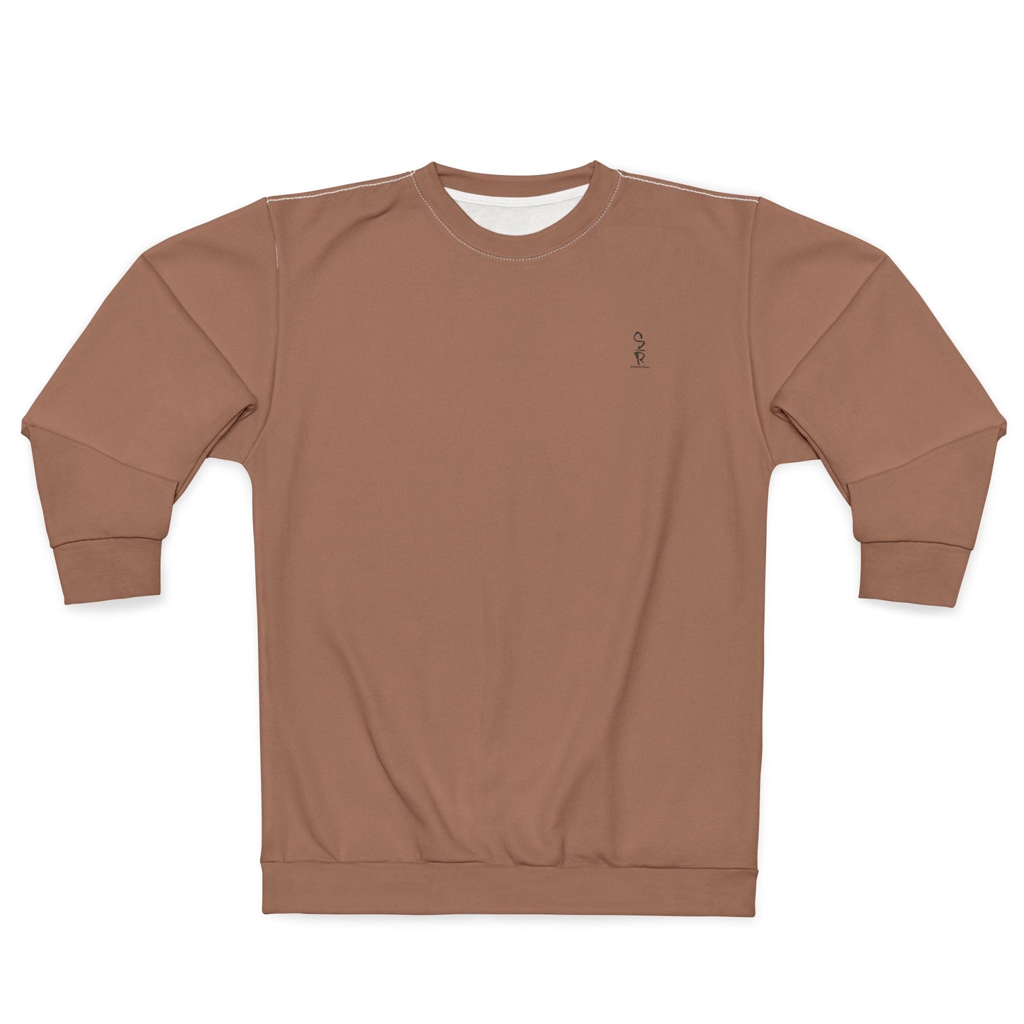 Faithful Tartan Solid Sweatshirt – Mocha Mousse | Whispers of Winter Collection