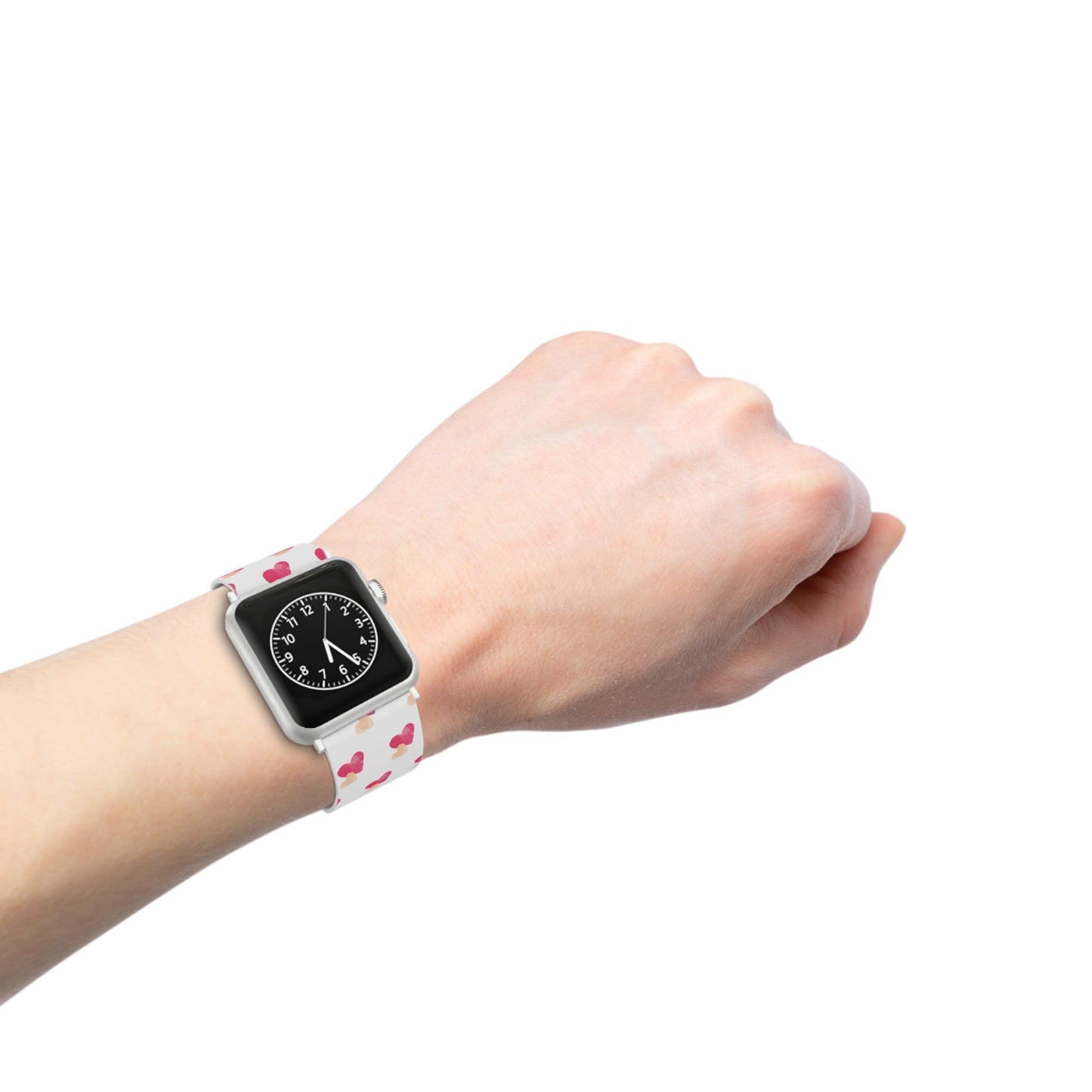 Hearts in Motion – Blush Smartwatch Band for Apple Watch