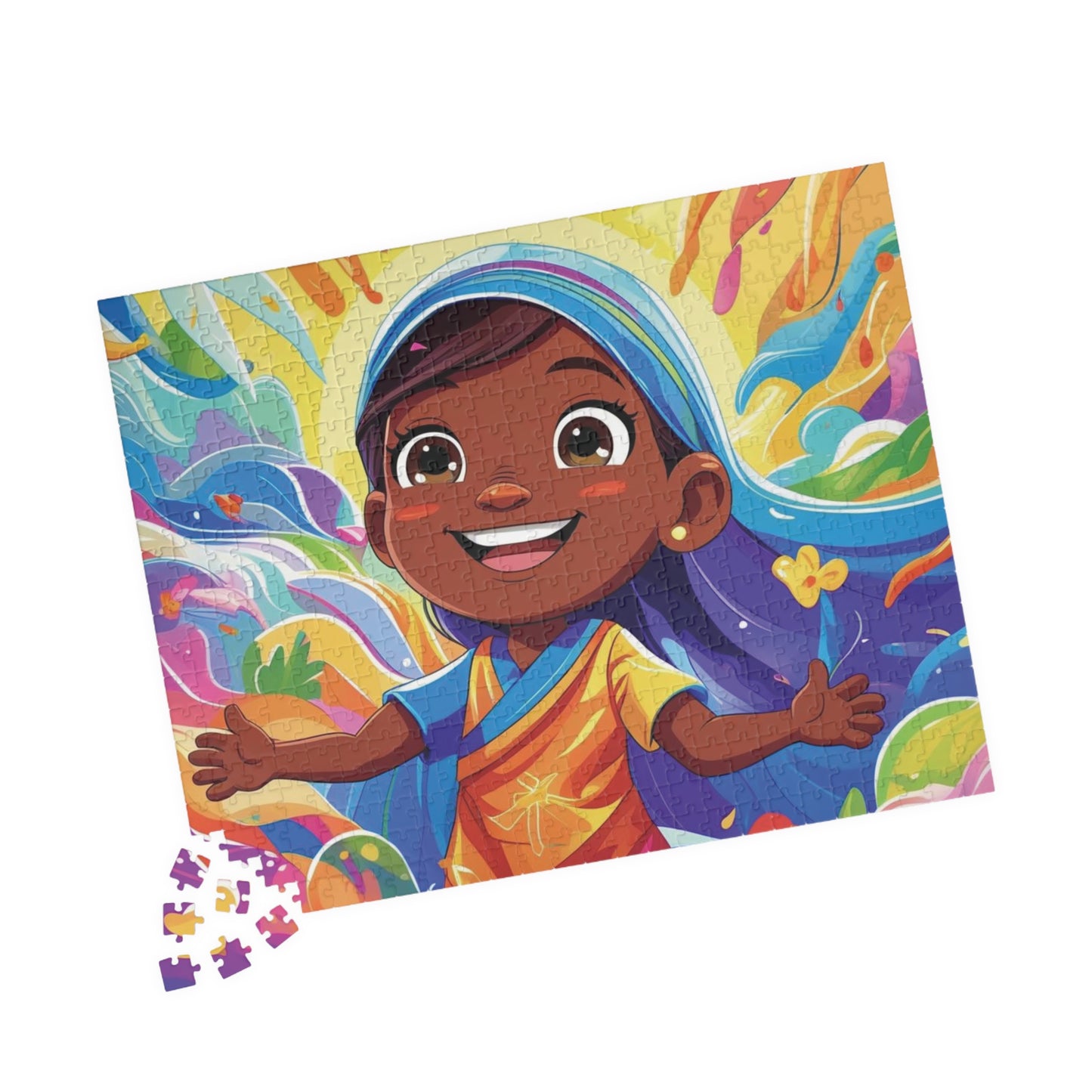 "Joyful Light: Radiant Faith Puzzle"