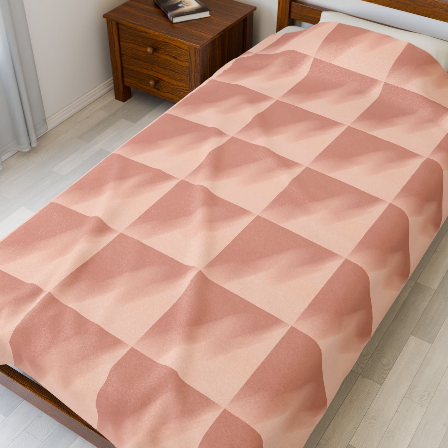 “Whispers of Clay | Plush Throw Blanket”