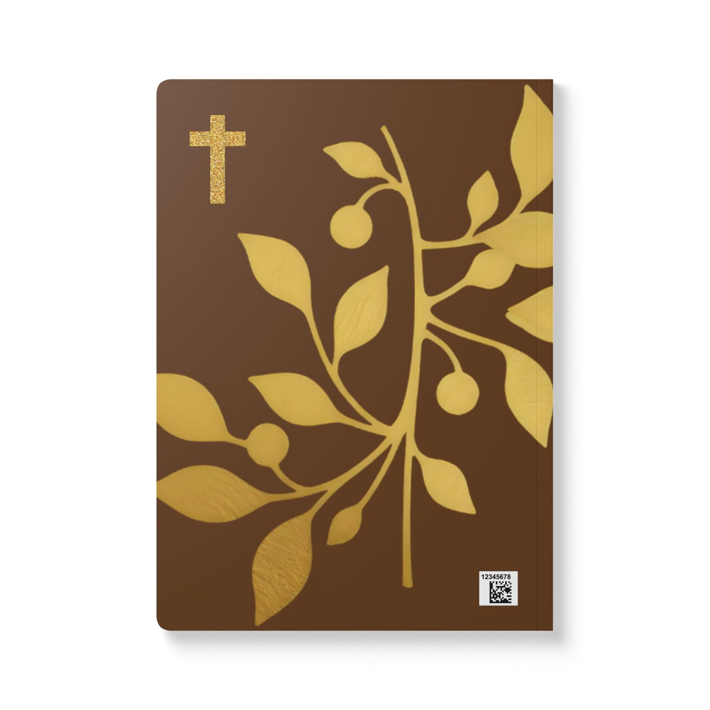 The Vine & The Branches – John 15:5 Journal (Brown & Gold)