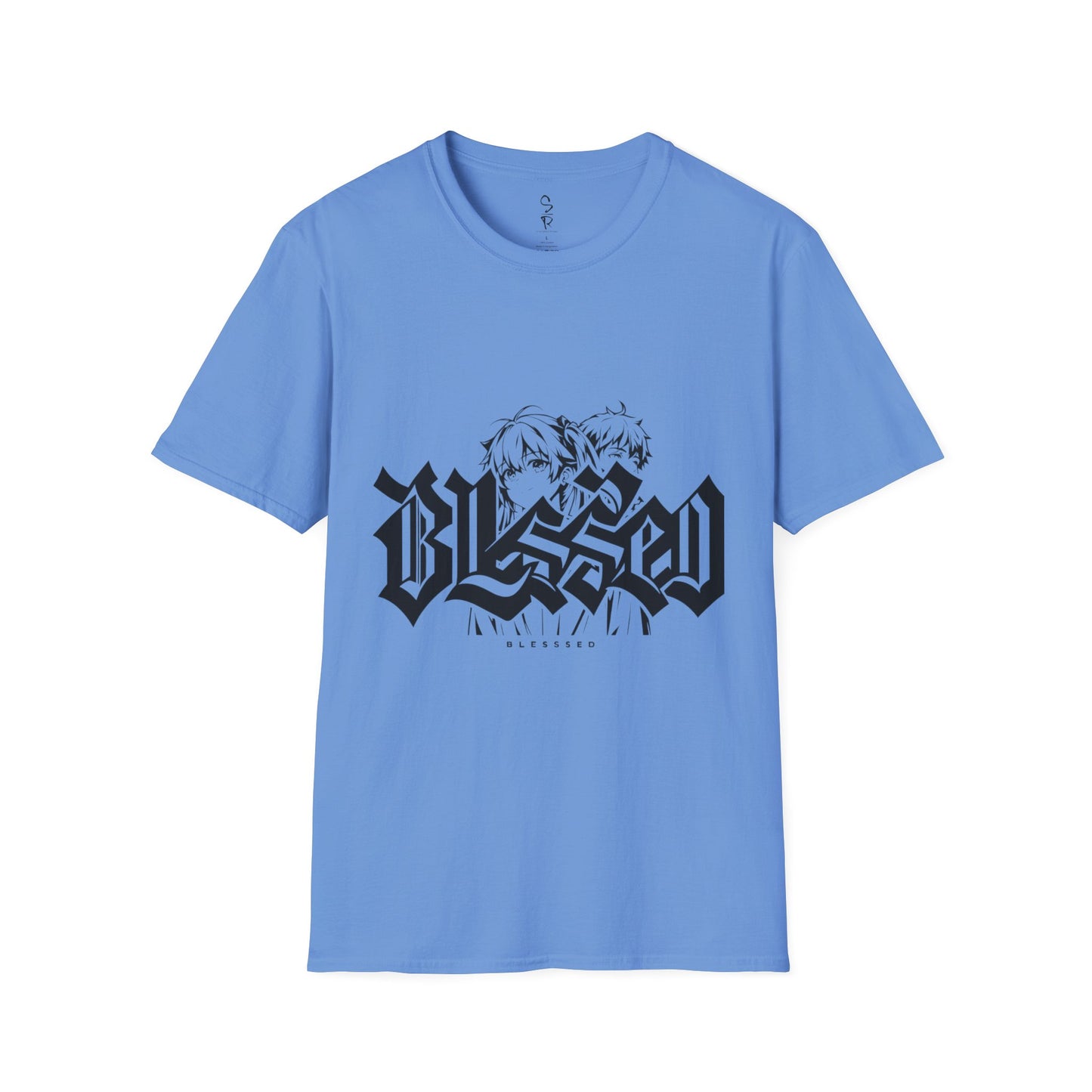 Blessed Graffiti Tee – Covered in Grace, Clothed in Boldness