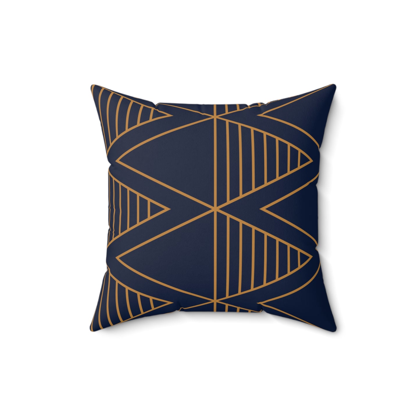 Midnight Luxe X-Line Throw Pillow