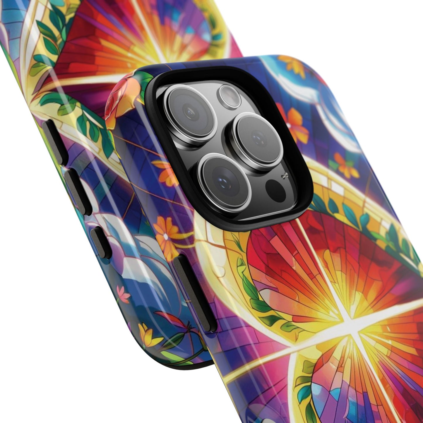 "Heart of Light" Phone Case – Stained Glass Faith Edition