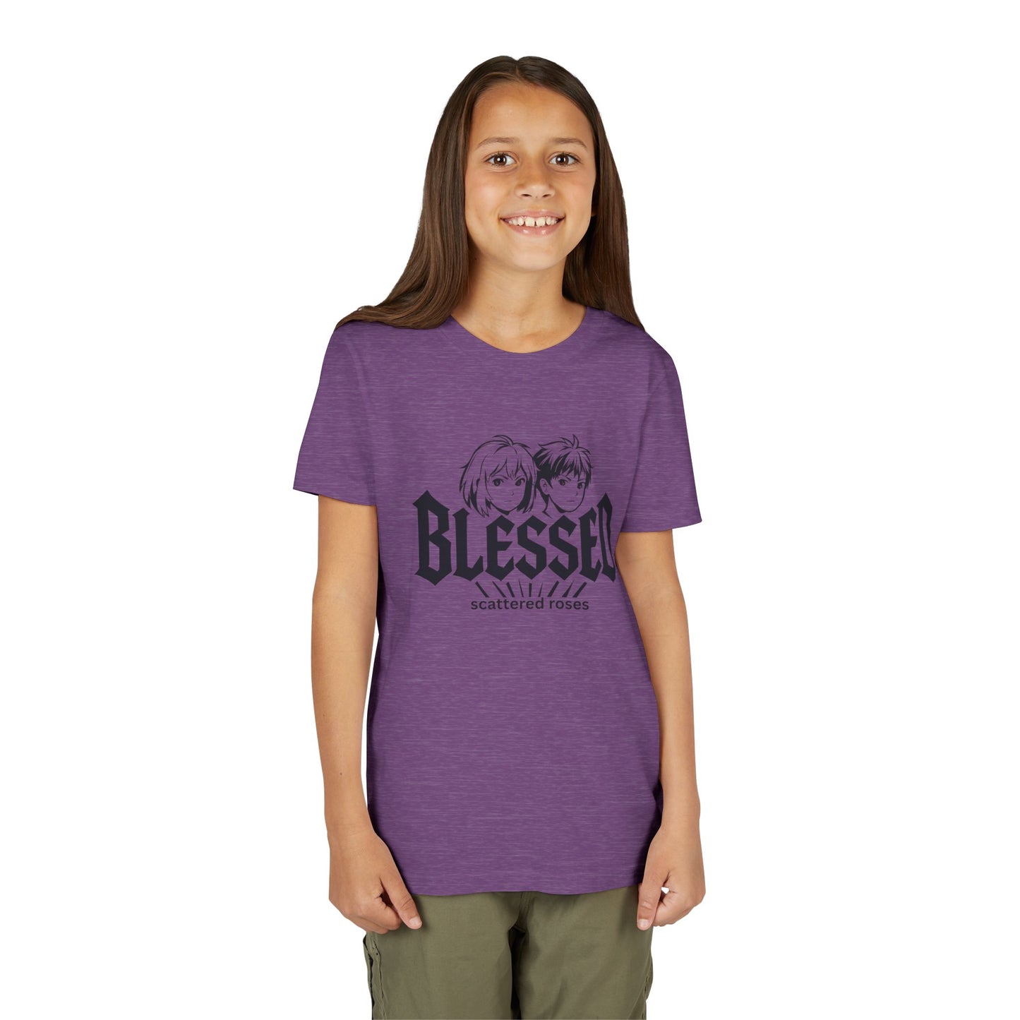 BLESSED Kids Tee – Kingdom Style for the Next Generation - Trendy Japanese Anime Summer Apparel